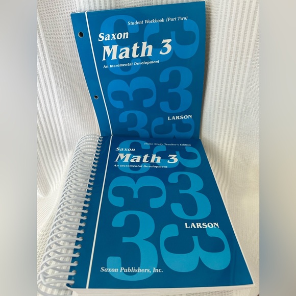 Saxon Math 3 Teachers Edition & Student Workbook Part 2 ( Like NEW Condition) - Picture 10 of 10